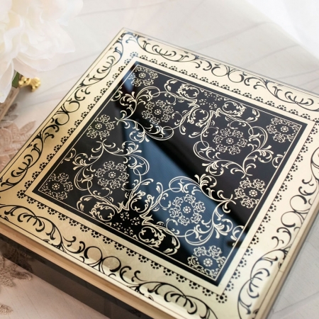 Gold Glass Jewelry Box - EL01 Series